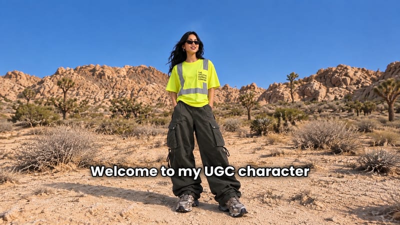 UGC Video with Script + Creator Image