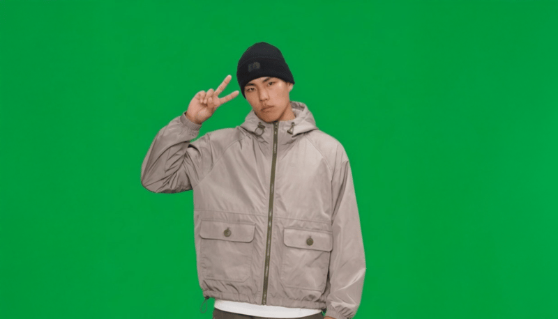 Green Screen Animation Card