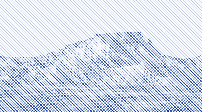 Create blue plotter lines