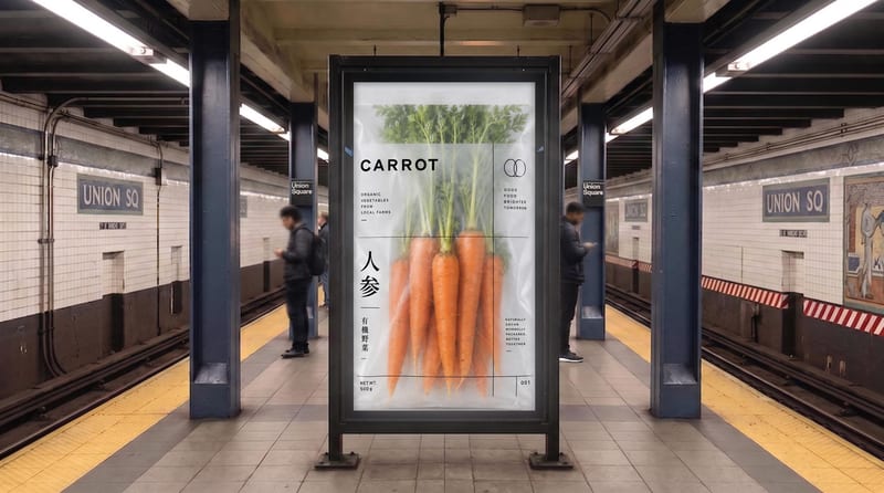 Subway Platform Sign