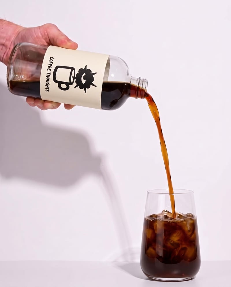 Pouring Product Shot