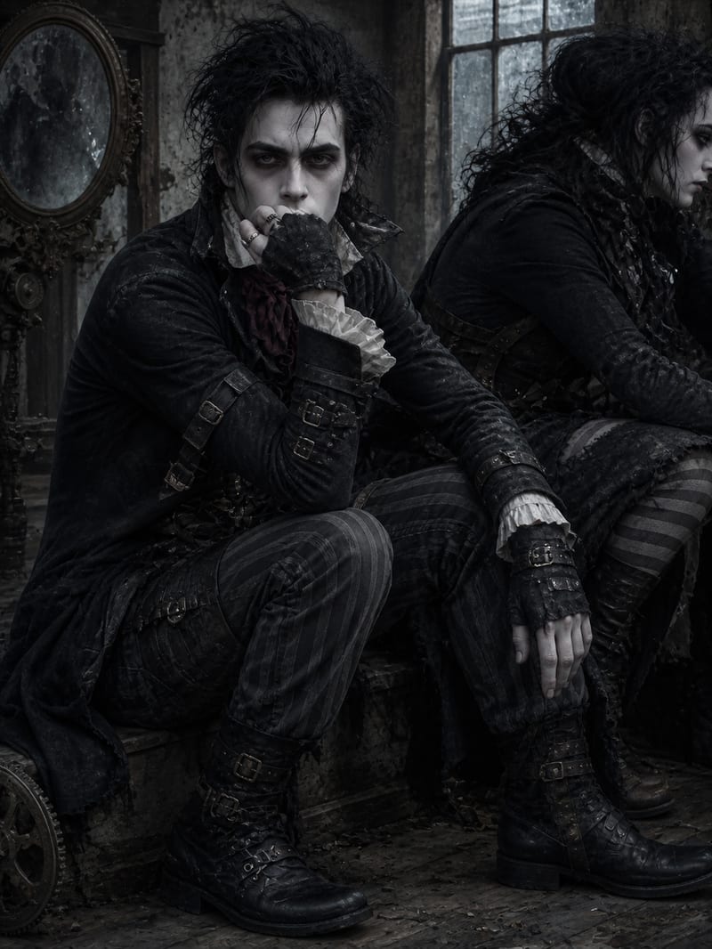 Gothic Tim Burton Style