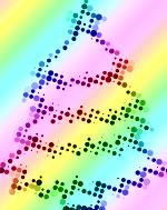Add a rainbow effect to an image