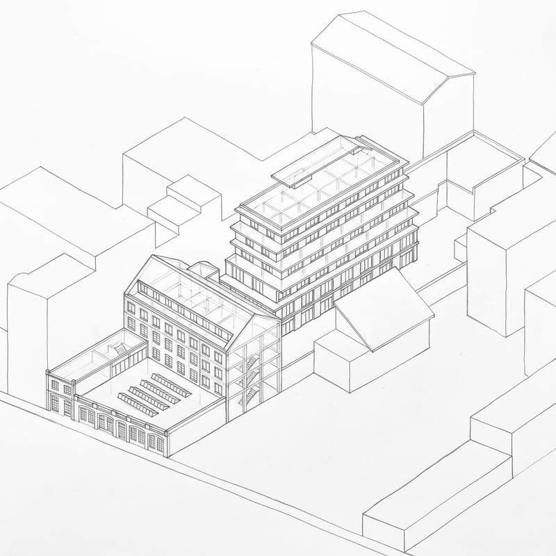 Axonometric Architectural Drawing
