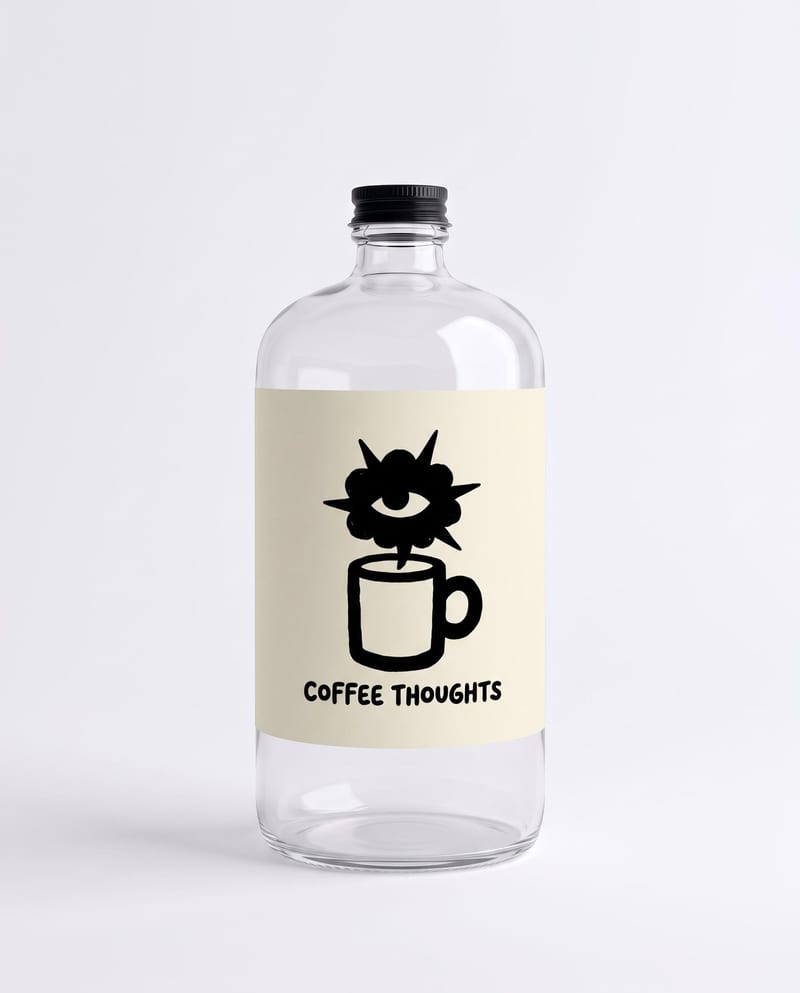 Branded Bottle Pour