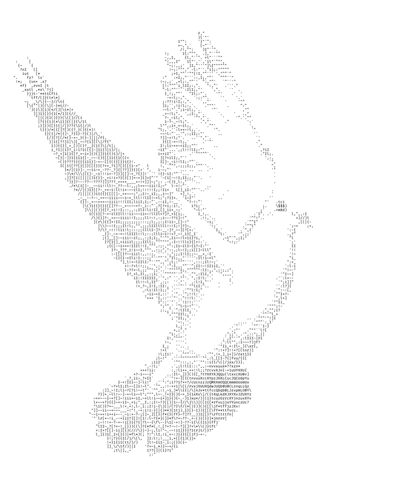 Convert an image to ASCII